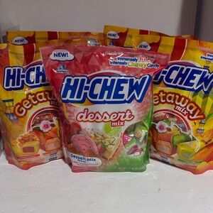 HI-CHEW DESSERT/GETAWAY CANDIES 11.65 oz bags(5 bags total)